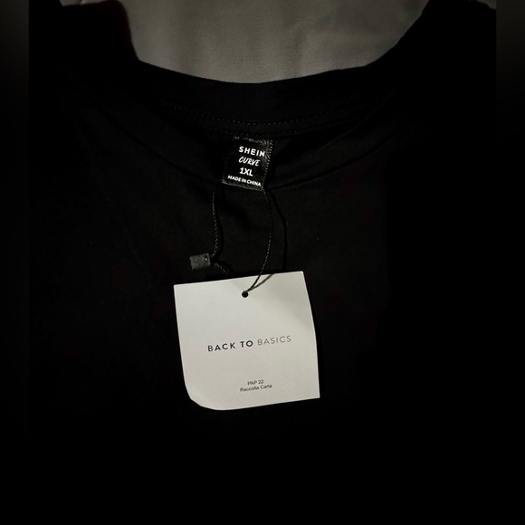 Black tee dress. - Picture 3 of 3